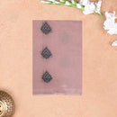 Pastel Pink With Black Zari Silk Cotton Saree