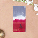 Grey With Light Pink Sungudi Cotton Saree   without Blouse