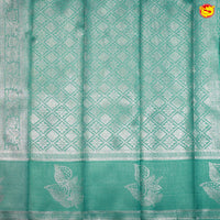 Pink with Green Traditional Kubera Pattu - Thenianantham