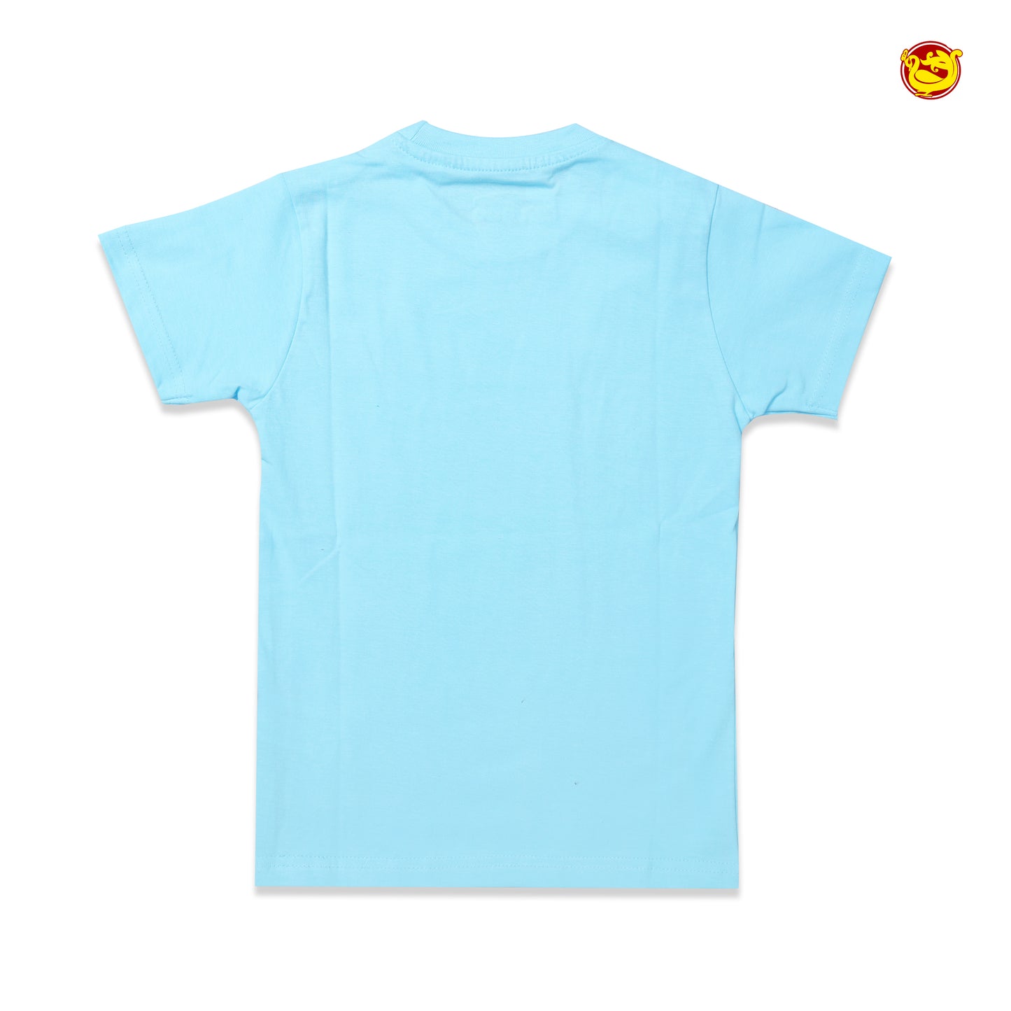 Sky Blue Colour Cotton Boys T-Shirt Summer Collection