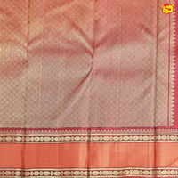Bottle Green with Maroon Peacock Motifs Soft Silk Saree - Thenianantham