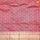 Red Rose with Gold Zari Border Wedding Silk Saree