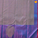 Light Sea Green with Purple Buttas Motifs Soft Silk Saree - Thenianantham