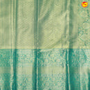 Pink with Water Green Traditional Tissue Wedding Silk Saree