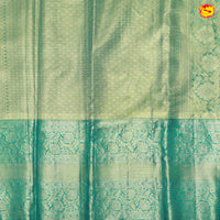 Pink with Water Green Traditional Tissue Wedding Silk Saree