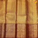 Gold Tissue Wedding Silk Saree - Thenianantham