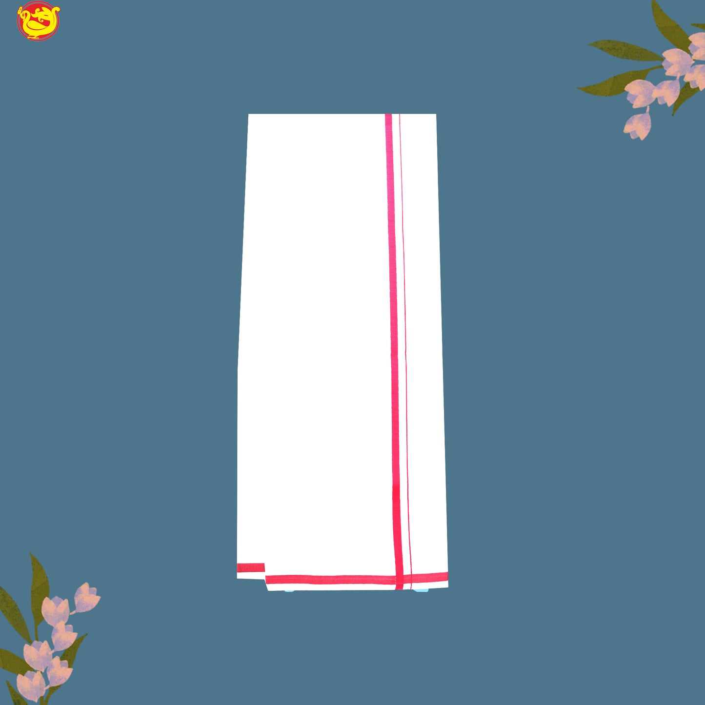3 White Dhotis Combo Offer –  Cotton Traditional Men’s Dhoti