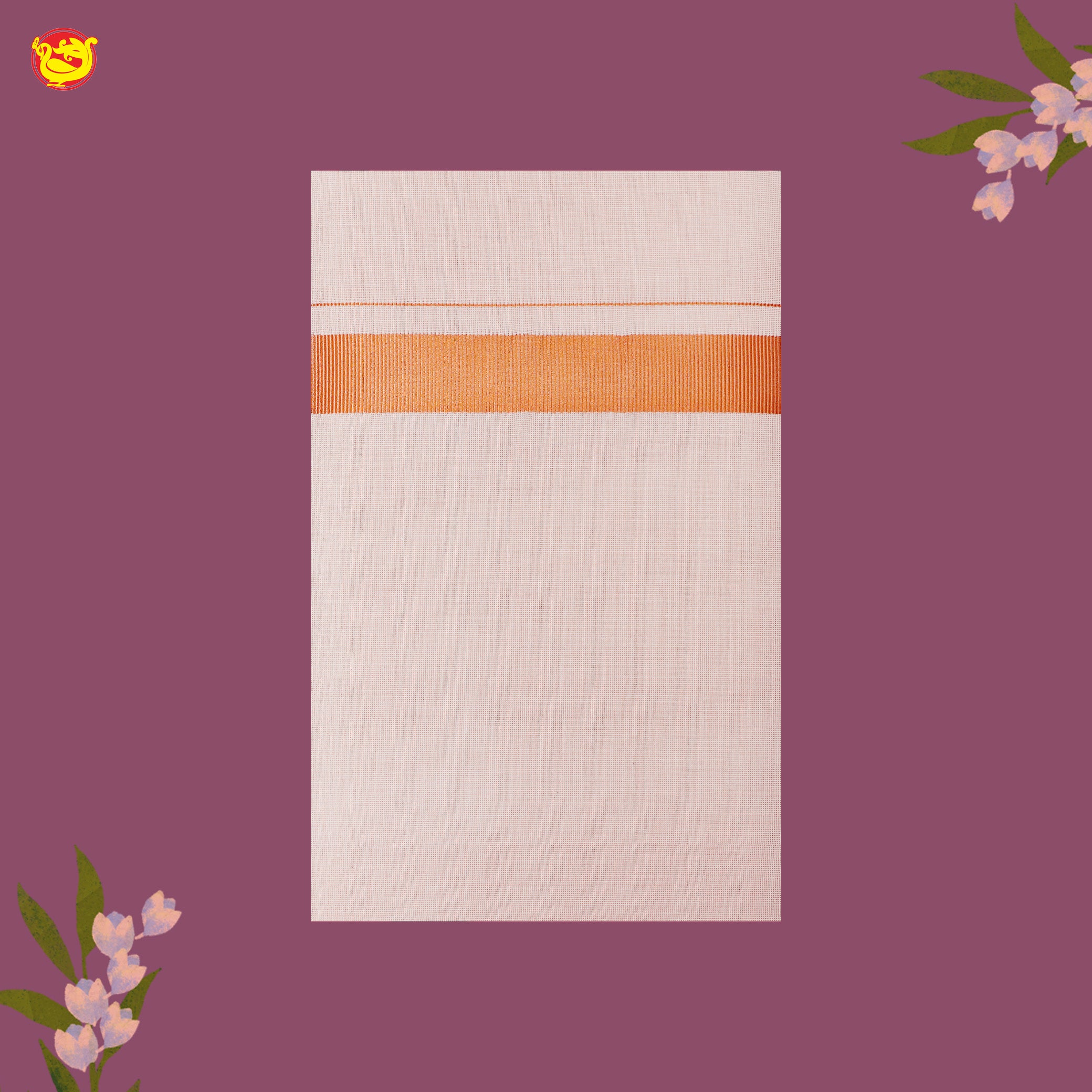 Copper Tissue with Men’s Dhoti