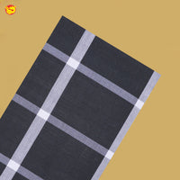 Men’s Checked Cotton Stitched Lungi