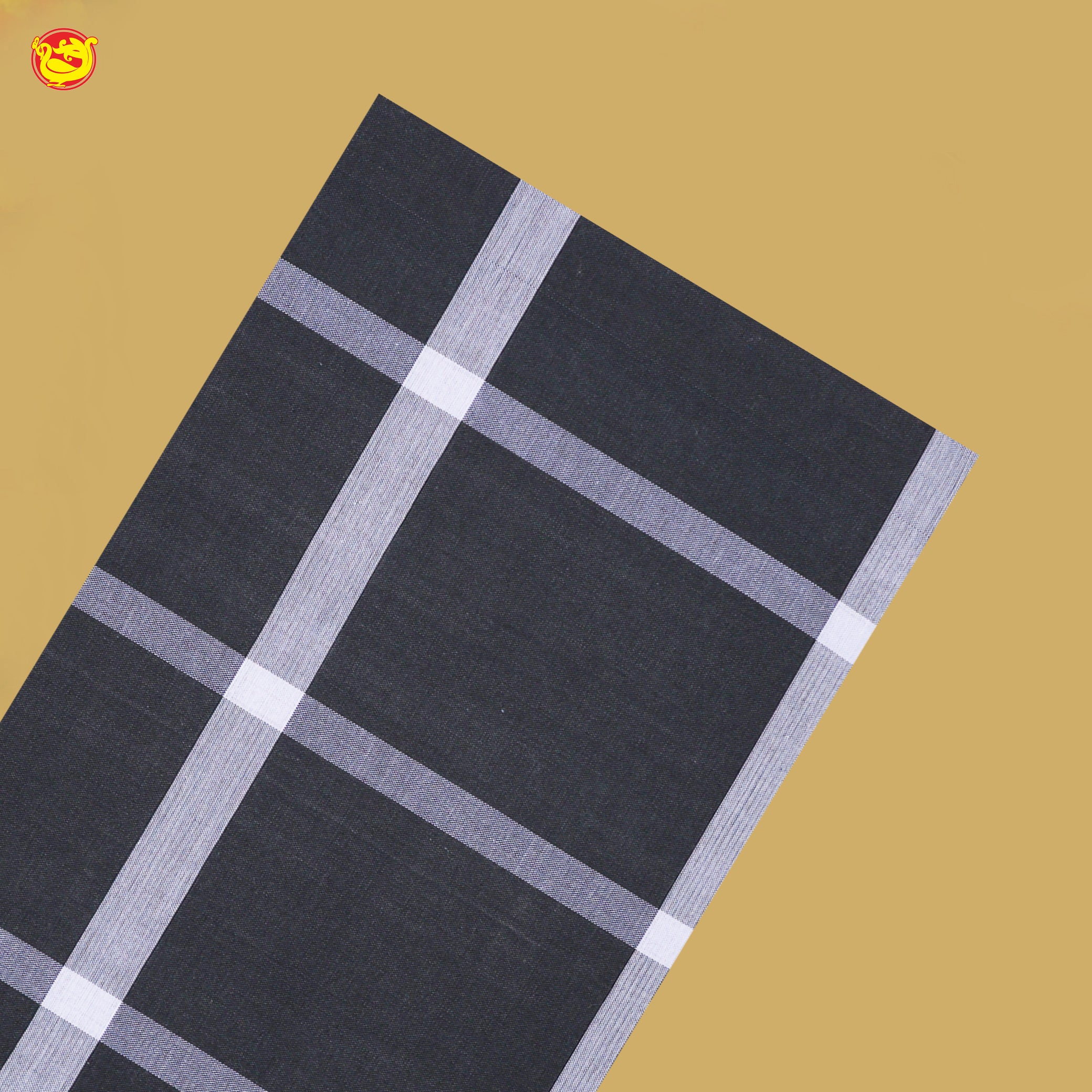 Men’s Checked Cotton Stitched Lungi