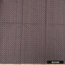 Pastel Pink With Black Zari Silk Cotton Saree