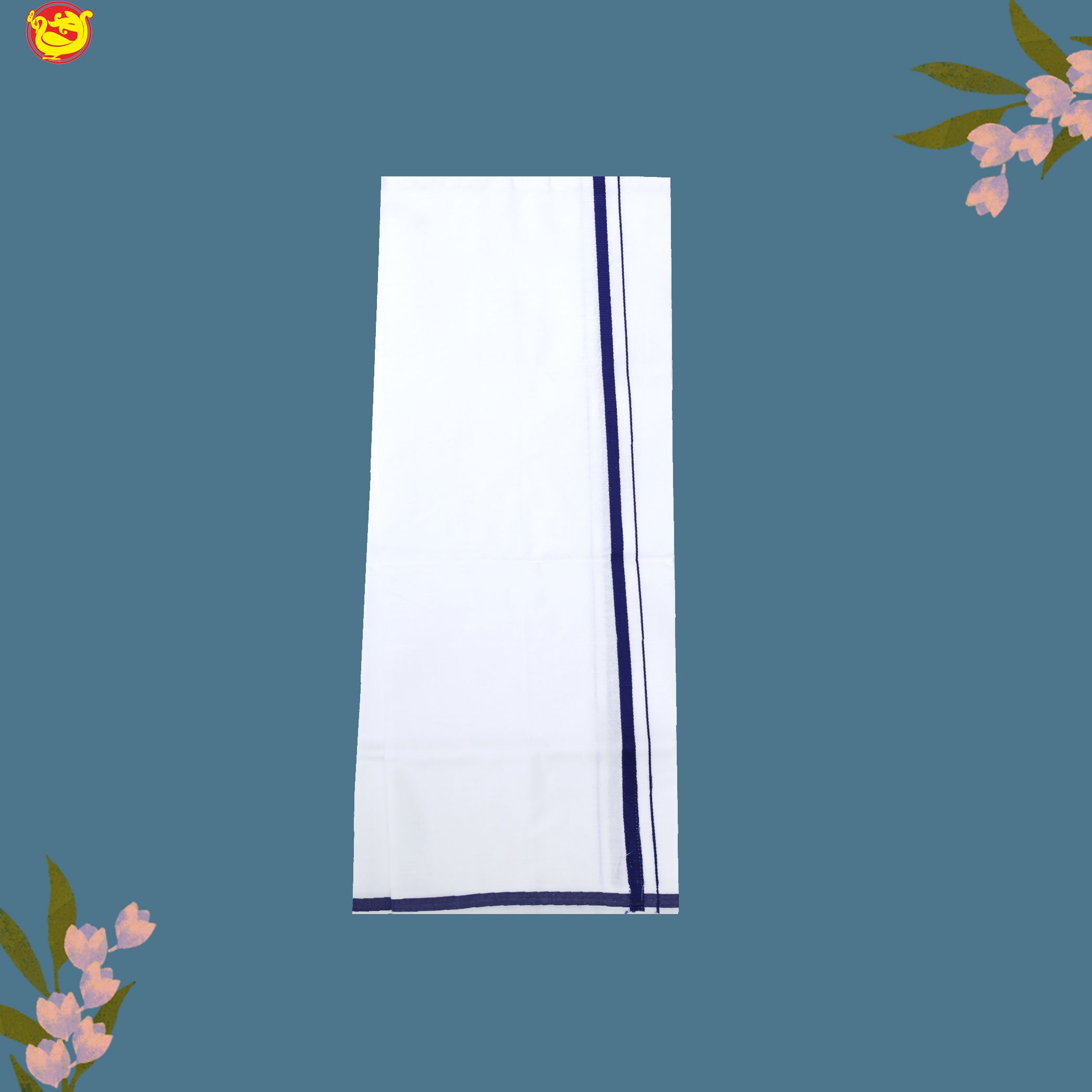 3 White Dhotis Combo Offer –  Cotton Traditional Men’s Dhoti