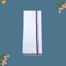 3 White Dhotis Combo Offer –  Cotton Traditional Men’s Dhoti
