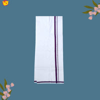 3 White Dhotis Combo Offer –  Cotton Traditional Men’s Dhoti