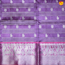 Orchid Violet with Pink Traditional Buttas Venkatagiri Silk Saree - Thenianantham