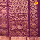 Dark Green With Purple Kalyani Cotton Saree