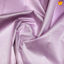 Rose Milk with Green Leaf's Border Kubera Pattu Saree - Thenianantham