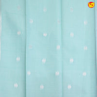 Grey with water Green Floral Motifs Kubera Pattu Saree - Thenianantham