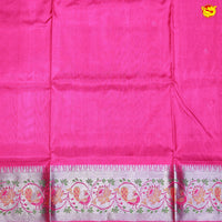 Vadamalli with Rani Pink Traditional Buttas Venkatagiri Silk Saree - Thenianantham