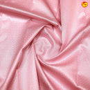 Pink with Black Floral Kubera Pattu Saree - Thenianantham