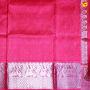 Orchid Violet with Pink Traditional Buttas Venkatagiri Silk Saree - Thenianantham