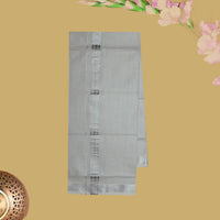 Silver Tissue with Men’s Dhoti