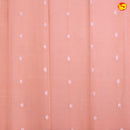 Grey with Orange Floral Kubera Pattu Saree - Thenianantham