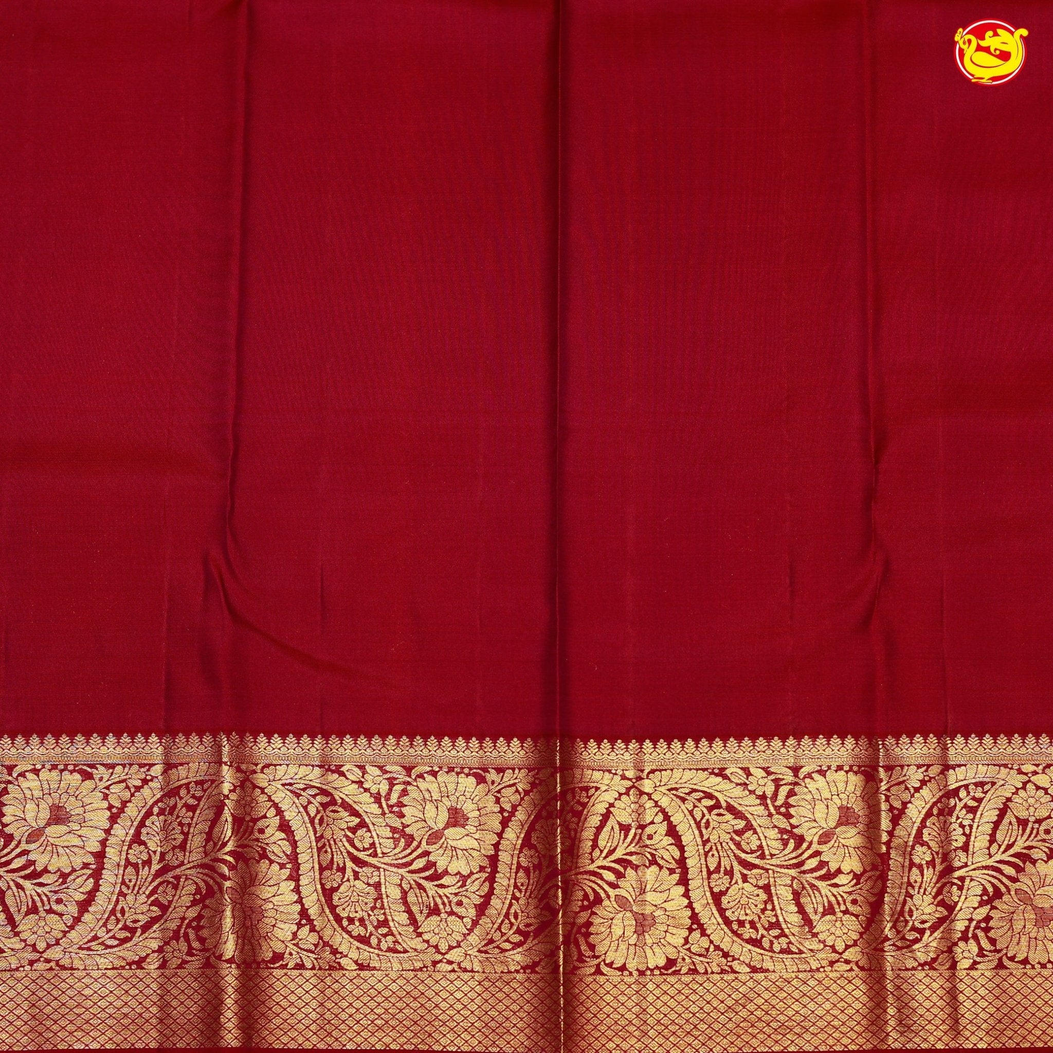 Pink Floral Motifs Tissue Wedding Silk Saree - Thenianantham