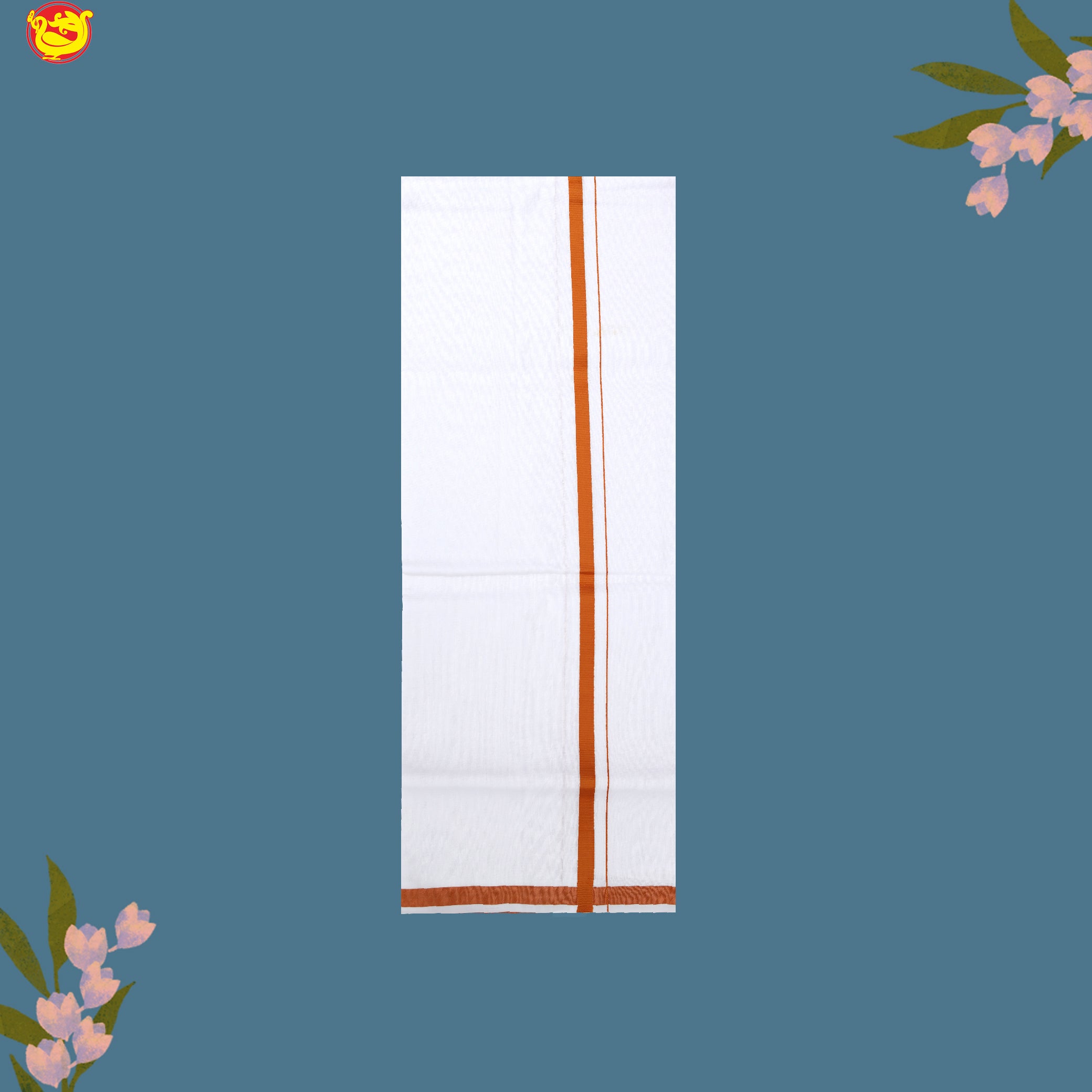 3 White Dhotis Combo Offer –  Cotton Traditional Men’s Dhoti