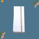 3 White Dhotis Combo Offer –  Cotton Traditional Men’s Dhoti