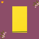 Yellow  With Green Border Men’s  Temple Wear Dhotis