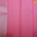 Pink Floral Motifs Kubera Pattu Saree - Thenianantham