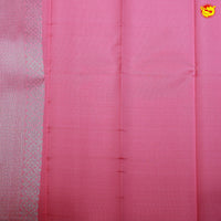 Pink Floral Motifs Kubera Pattu Saree - Thenianantham