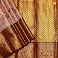 Gold Tissue Wedding Silk Saree - Thenianantham