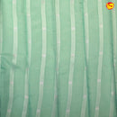 Pastel Green Flamingo Motifs Kubera Pattu Saree - Thenianantham