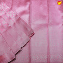 Pink Floral Motifs Kubera Pattu Saree - Thenianantham