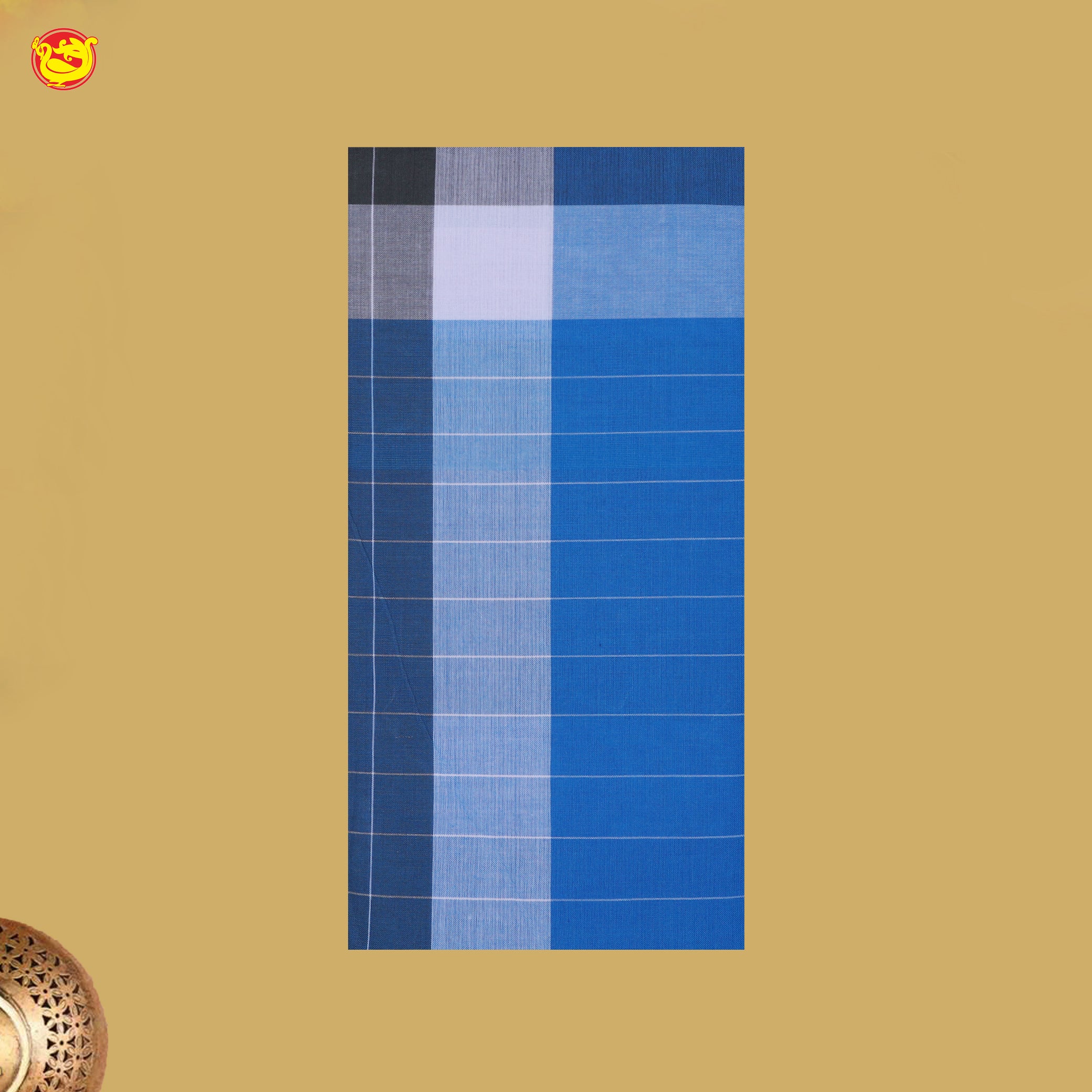 Men’s Checked Cotton Stitched Lungi