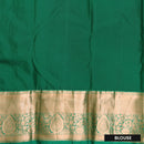Red with Green Pure Kanchipuram Art Silk Saree