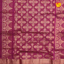 Blue With Light Magenta Kalyani Cotton Saree