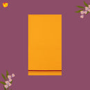 Orange With Red Border Men’s Kaavi Temple Wear Dhotis