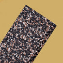 black with Brown And White flower design Cotton Printed Lungi