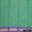 Green With Purple Premium Quality Pure Cotton Saree