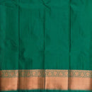 Sandal with Green Art Silk Saree