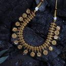 Antique Lakshmi coin Necklace with earrings - Thenianantham