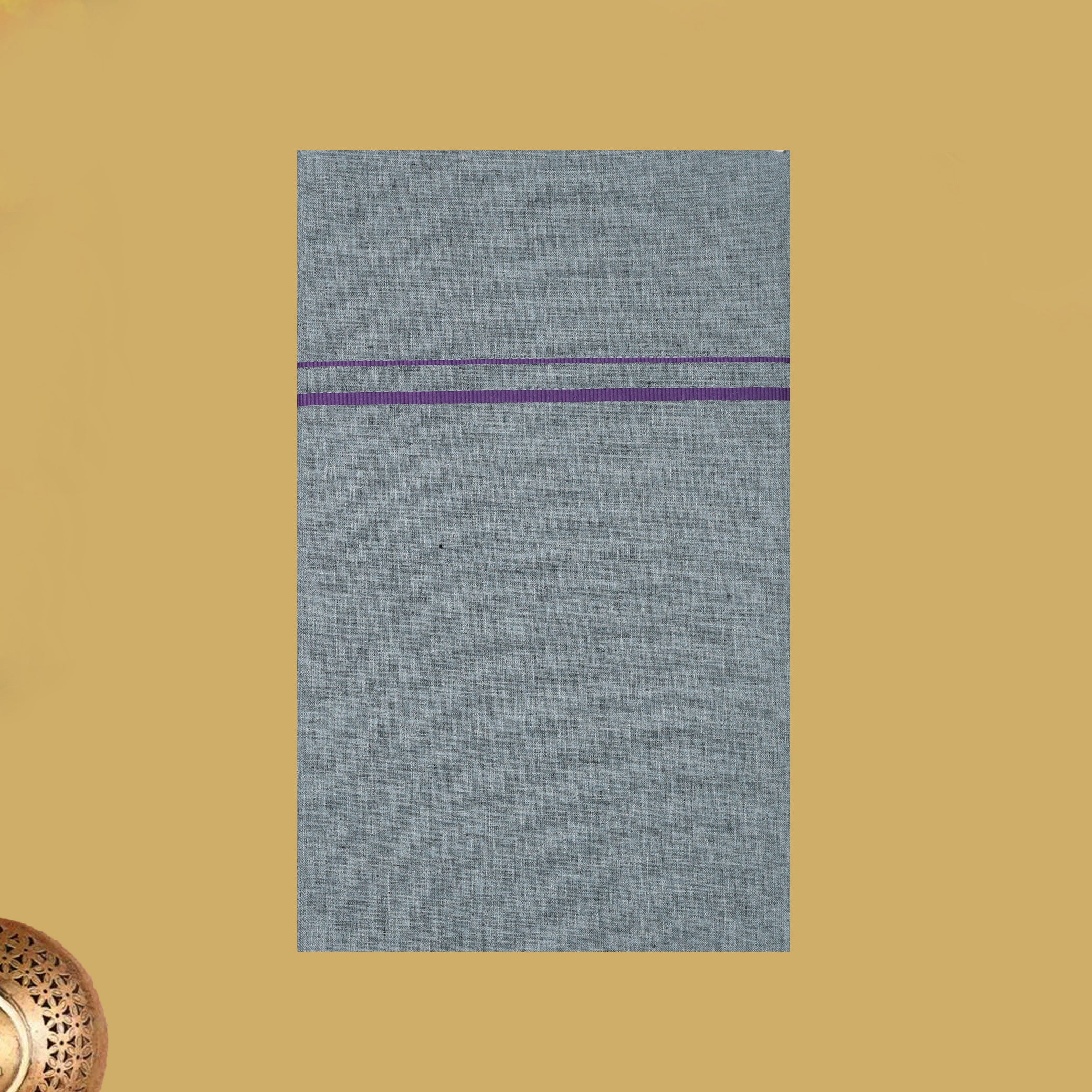 Grey Colour Men’s Traditional Color Dhoti