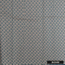 Deep Firozi Blue With Sandal Zari   Silk Cotton Saree