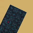 Navy Blue with Sea Green flower design Cotton Printed Lungi