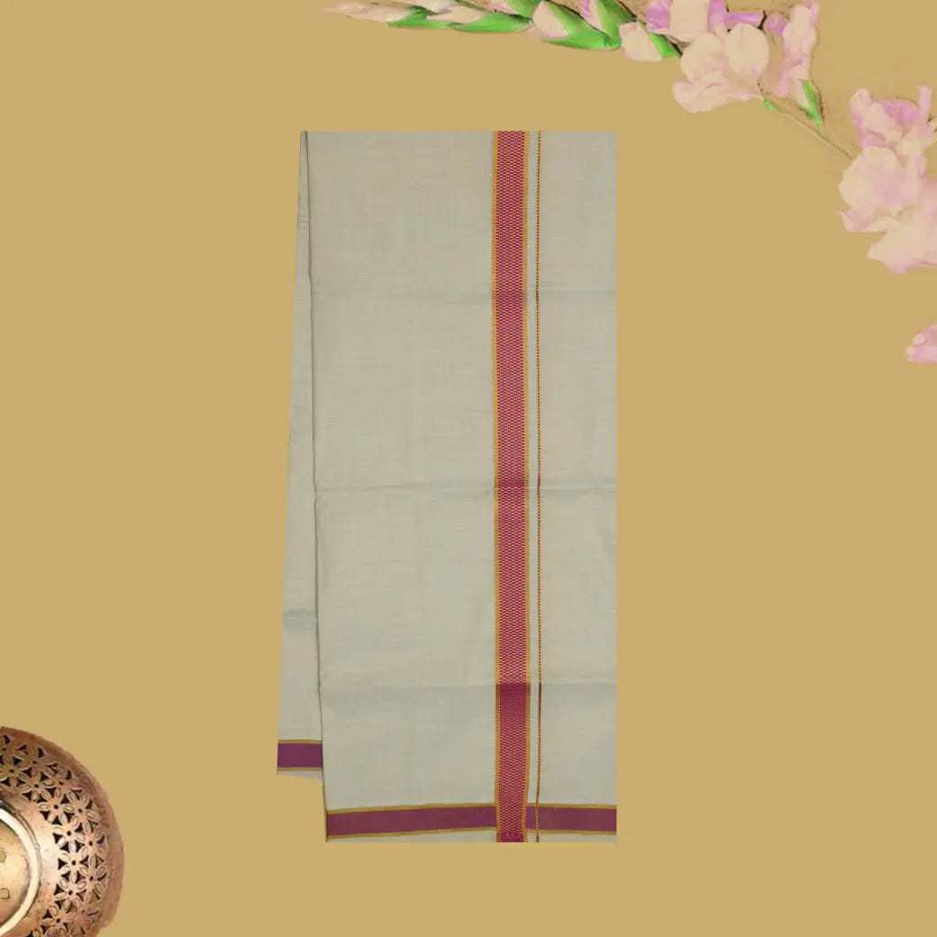 Gold Tissue with Men’s Dhoti