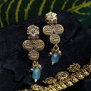 Antique Lakshmi coin Necklace with earrings - Thenianantham