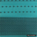 Sea Green With Black Zari  Silk Cotton Saree